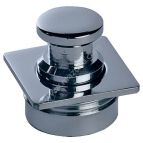 PRZYCISK I MASKOWNICA 30X30 MM CHROM