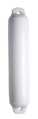 ODBIJACZ JACHTOWY 10X42 CM, BIAŁY CILINDER