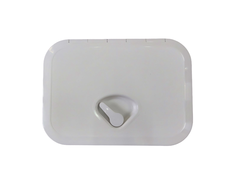 LUK 375X270 MM NA KLAMKĘ PVC BIAŁY