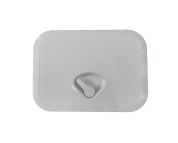 LUK 375X270 MM NA KLAMKĘ PVC BIAŁY