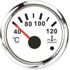 WSKAŹNIK TEMP. 40-120 ST BIAŁY RAMKA NIERDZEWNA