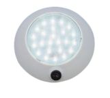 LAMPA KAJUTOWA LED 125X30 MM, 12V, PVC, WŁĄCZNIK