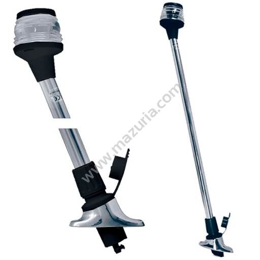 LAMPA TOP 100 CM, CZARNY PVC