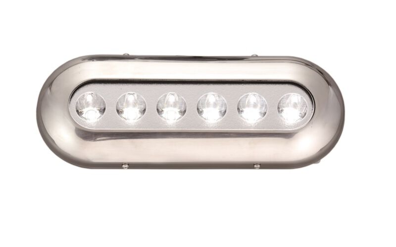 LAMPA PODWODNA LED NIEBIESKA, NIERDZEWNA 158x61mm