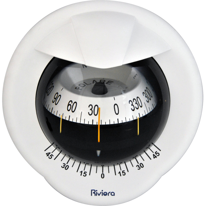 KOMPAS PEGASUS BP1 BIAŁY , ŚREDNICA 138MM, 12V LED