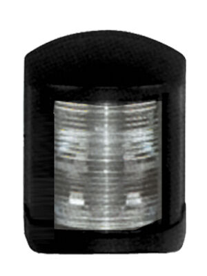 LAMPA RUFOWA BIAŁA - CZARNY PVC, 58X74X58 MM