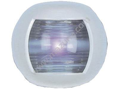 LAMPA RUFOWA BIAŁA, BIAŁY PVC, 63X70X38 MM