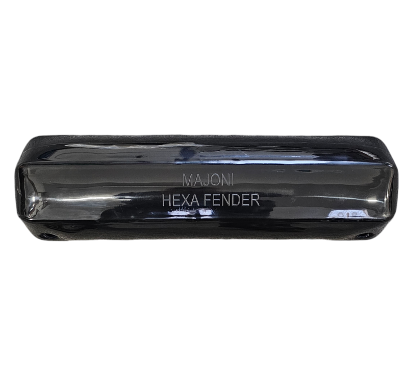 ODBIJACZ HEXA CZARNY 60X16 MM, 1.6 KG