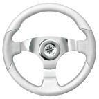 KIEROWNICA PVC-RVS BIAŁA 350 MM