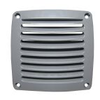 KRATKA WENTYLACYJNA 92X92 MM SZARA PVC
