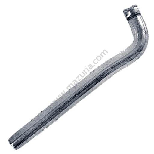 KOŃCÓWKA HAKOWA T 4.0 MM NIERDZEWNA