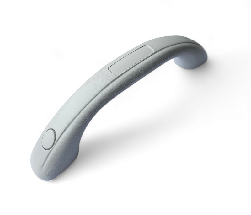 UCHWYT PVC 250X65 MM SZARY