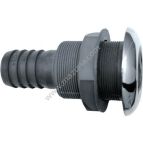 PRZEJŚCIE BURTOWE PVC 25 MM, KOŁNIERZ AISI 316
