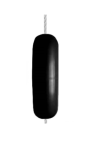 ODBIJACZ Z OTWOREM PRZELOTOWYM 10X30 CZARNY