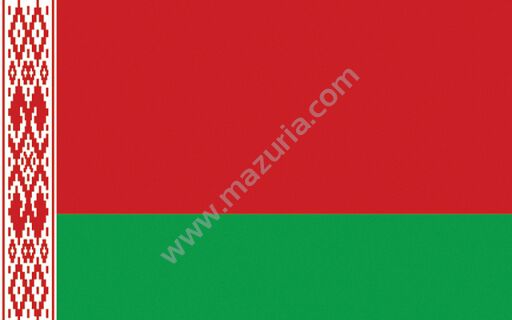 BANDERA 30X50 BIAŁORUSI