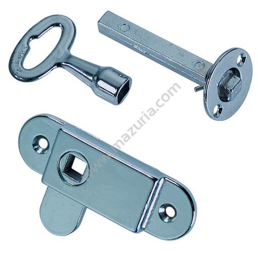 ZAMKNIĘCIE DO DRZWI 80 MM PRAWE