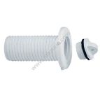 PRZEJŚCIE BURTOWE Z KORKIEM, 60 MM, PVC