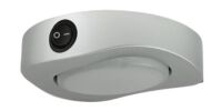 LAMPA KAJUTOWA LED 96MM 12-30V BIAŁA Z WŁĄCZNIKIEM