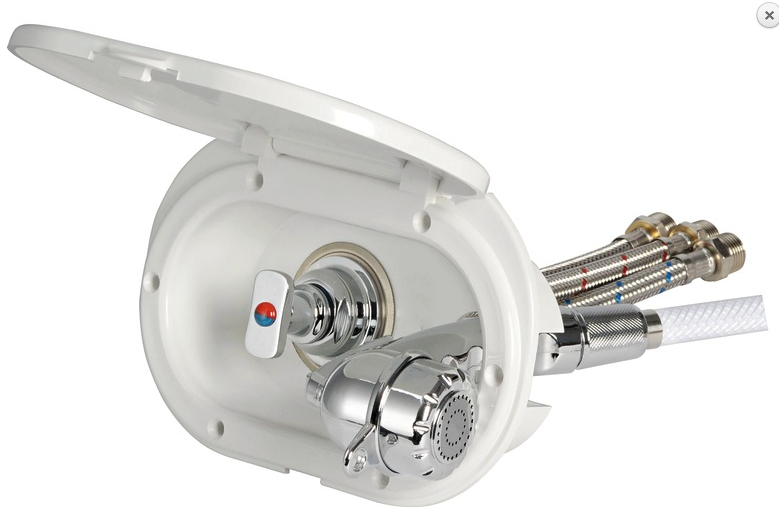 PRYSZNIC Z MIESZACZEM 2,5 m 185x131 mm