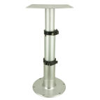 NOGA STOŁU TELESKOP 360-710 MM, GAZOWA ALUMINIUM