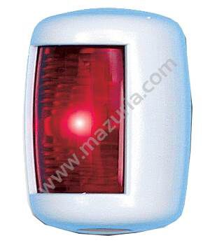 LAMPA BOCZNA 43X61MM CZER. 112,5 ST. OB. BIAŁA