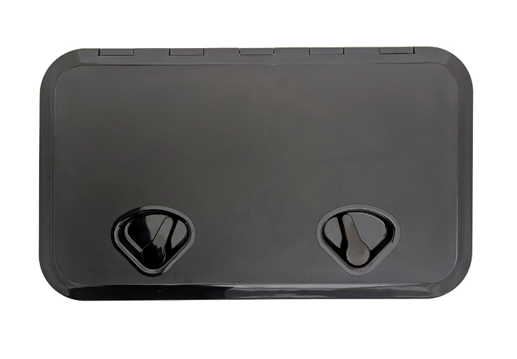 LUK 606X353 MM NA KLAMKĘ PVC CZARNY
