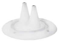 OSŁONA STEROCIĄGU, 105X52 MM BIAŁA