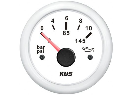 WSKAŹNIK CIŚNIENIA 10 BAR BIAŁY 10-184OHM