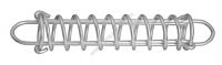 AMORTYZATOR LINY CUMOWEJ - 6x320 MM NIERDZEWNY