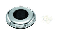 WENTYLATOR UFO 217X31MM Z BATERIĄ SŁONECZNĄ NIERDZ