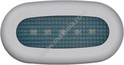 LAMPA  KOKPITOWA LED ŚWIATŁO BIAŁE, 70X38X10MM PVC