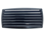 KRATKA WENTYLACYJNA 201X101 MM, CZARNY PVC