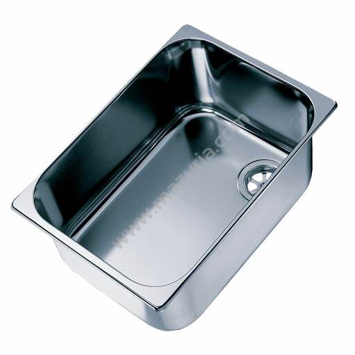 ZLEW PROSTOKĄTNY 320X350X150 MM NIERDZEWNY