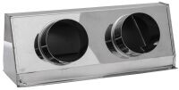 PODSTAWA KRATKI 325x110 MM NIERDZ NA PRZEWÓD 75 MM