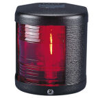 LAMPA S25 C CZERWONA OB.CZARNA