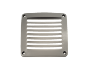 KRATKA WENTYLACYJNA 118X118 MM SZARA PVC