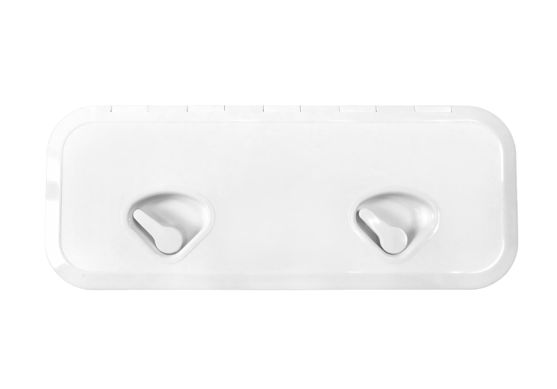LUK 607X243 MM NA KLAMKĘ PVC BIAŁY/GŁADKI